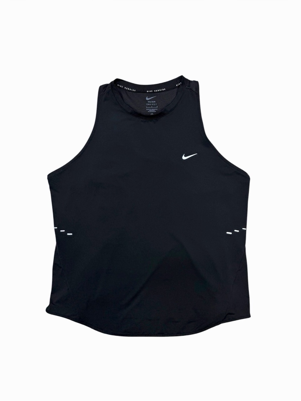 Nike Swift Dri Fit Running Tank Top Black Womens Large